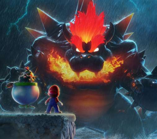 Super Mario 3D World: Bowser's Fury Mobile Horizontal fond d'cran