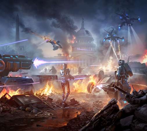 Terminator: Dark Fate - Defiance: We are Legion Mobile Horizontal fond d'cran