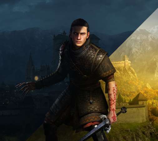 The Blood of Dawnwalker Mobile Horizontal fond d'cran