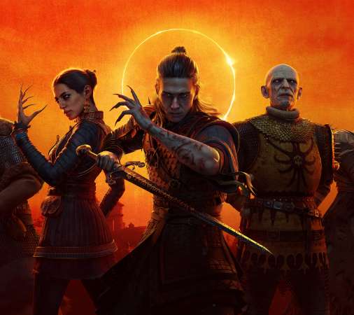 The Blood of Dawnwalker Mobile Horizontal fond d'�cran