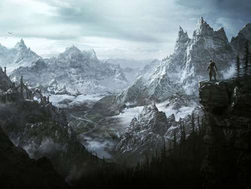 The Elder Scrolls 5: Skyrim Mobile Horizontal fond d'cran