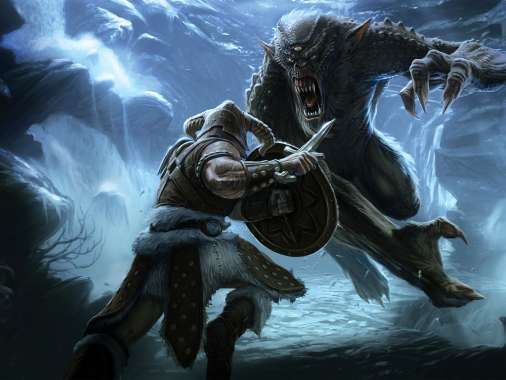 The Elder Scrolls 5: Skyrim Mobile Horizontal fond d'cran