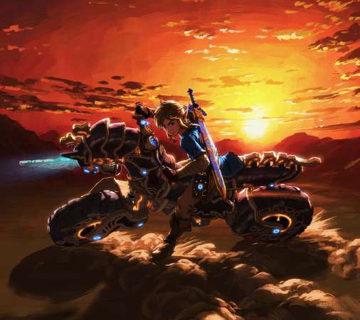 The Legend of Zelda: Breath of the Wild - The Champion's Ballad Mobile Horizontal fond d'cran