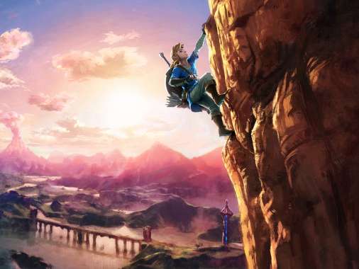 The Legend of Zelda: Breath of the Wild Mobile Horizontal fond d'cran