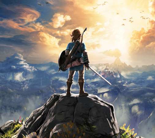 The Legend of Zelda: Breath of the Wild Mobile Horizontal fond d'cran