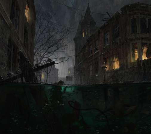 The Sinking City Mobile Horizontal fond d'cran