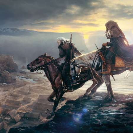 The Witcher 3: Wild Hunt Mobile Horizontal fond d'cran