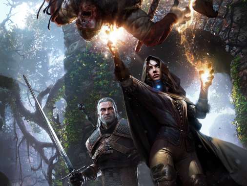 The Witcher 3: Wild Hunt Mobile Horizontal fond d'cran