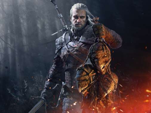 The Witcher 3: Wild Hunt Mobile Horizontal fond d'cran