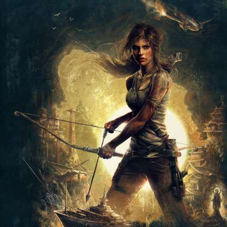 Tomb Raider Mobile Horizontal fond d'cran