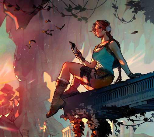 Tomb Raider 30th Anniversary Mobile Horizontal fond d'�cran