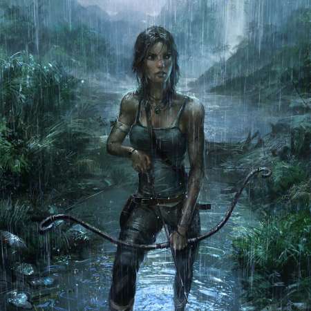 Tomb Raider fan art Mobile Horizontal fond d'cran