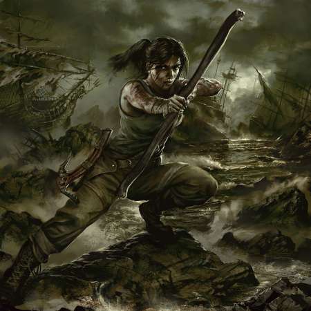 Tomb Raider fan art Mobile Horizontal fond d'cran