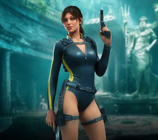 Tomb Raider: Legacy of Atlantis Mobile Horizontal fond d'�cran