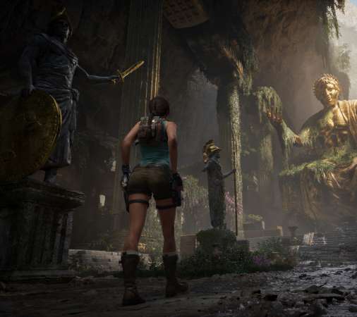 Tomb Raider: Legacy of Atlantis Mobile Horizontal fond d'�cran