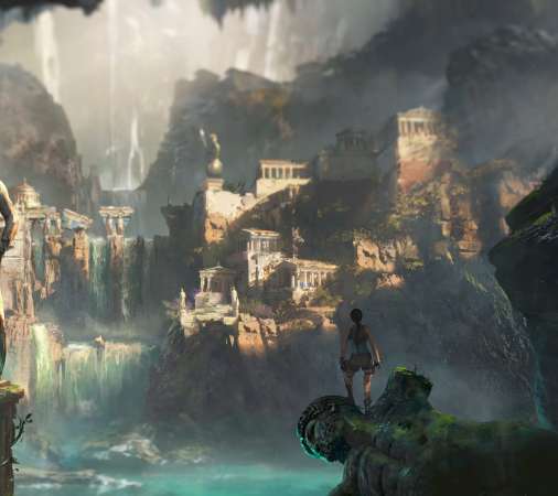 Tomb Raider: Legacy of Atlantis Mobile Horizontal fond d'�cran