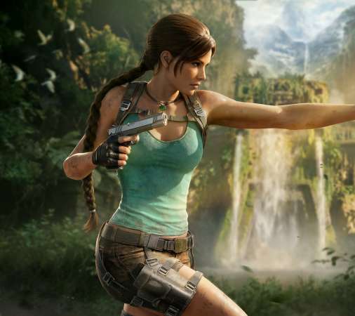 Tomb Raider: Legacy of Atlantis Mobile Horizontal fond d'�cran