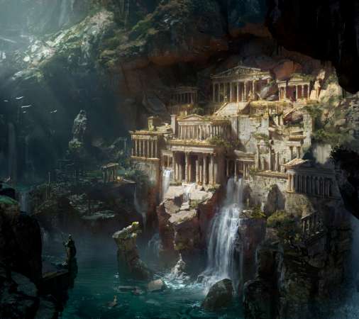 Tomb Raider: Legacy of Atlantis Mobile Horizontal fond d'�cran
