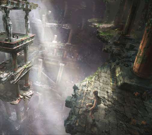 Tomb Raider: Legacy of Atlantis Mobile Horizontal fond d'�cran