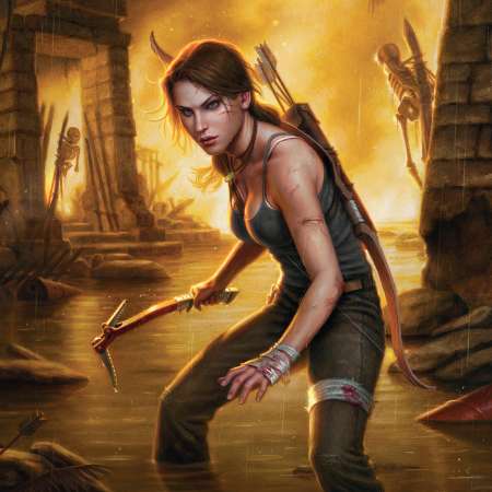Tomb Raider: The Beginning Mobile Horizontal fond d'cran
