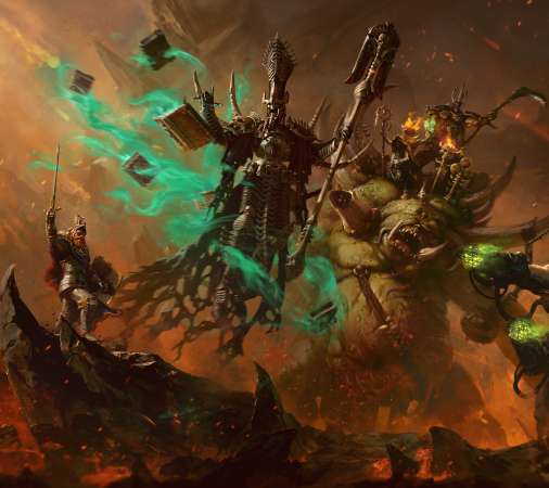 Total War: Warhammer 3 - Lords of the End Times Mobile Horizontal fond d'�cran