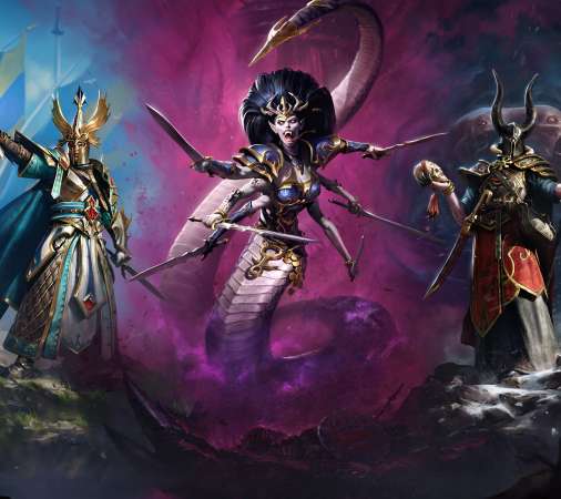 Total War: Warhammer 3 - Tides of Torment Mobile Horizontal fond d'cran