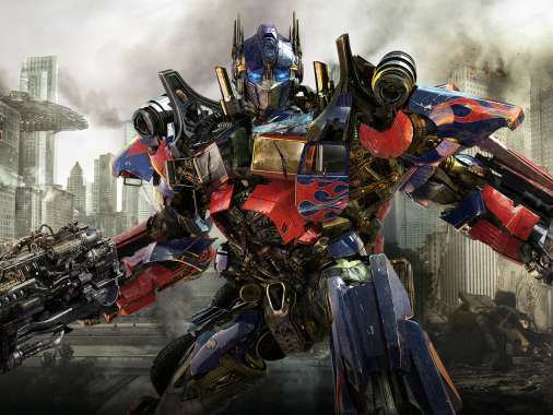 Transformers: Dark of the Moon Mobile Horizontal fond d'cran