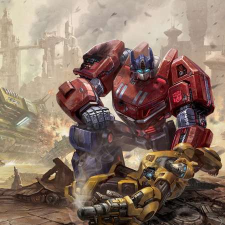 Transformers: Fall of Cybertron Mobile Horizontal fond d'cran
