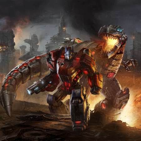 Transformers: Fall of Cybertron Mobile Horizontal fond d'cran