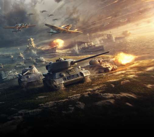 Wargaming Mobile Horizontal fond d'cran