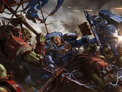 Warhammer 40,000 Mobile Horizontal fond d'cran