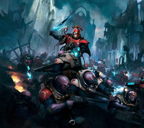 Warhammer 40,000 Mobile Horizontal fond d'cran