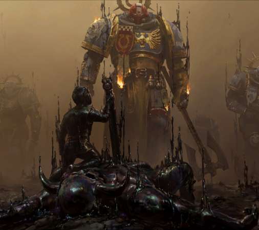 Warhammer 40,000 Mobile Horizontal fond d'cran