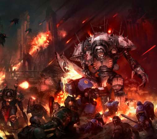 Warhammer 40,000 Mobile Horizontal fond d'cran