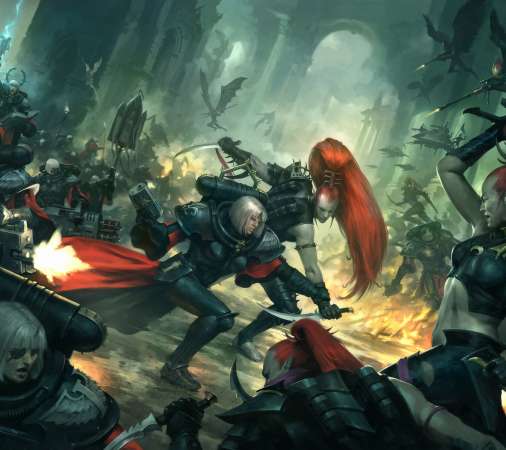 Warhammer 40,000 Mobile Horizontal fond d'cran