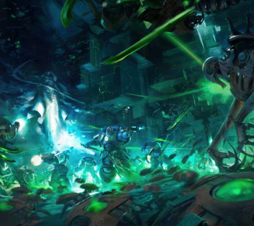 Warhammer 40,000 Mobile Horizontal fond d'�cran