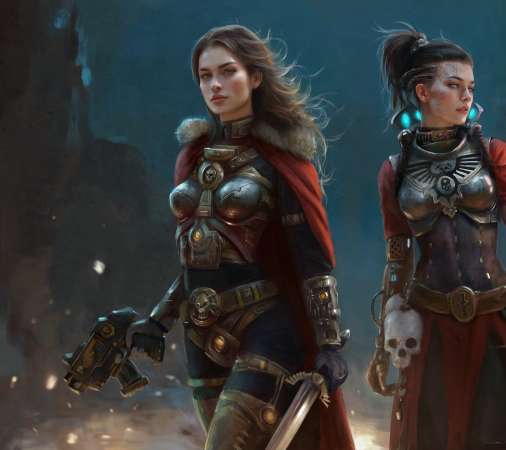 Warhammer 40,000 fan art Mobile Horizontal fond d'�cran