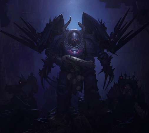 Warhammer 40,000 fan art Mobile Horizontal fond d'�cran