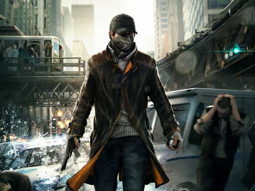 Watch Dogs Mobile Horizontal fond d'cran