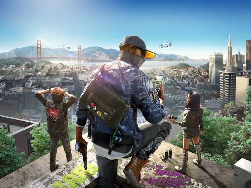 Watch Dogs 2 Mobile Horizontal fond d'cran