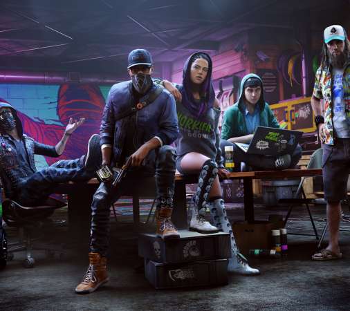 Watch Dogs 2 Mobile Horizontal fond d'cran