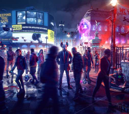 Watch Dogs: Legion Mobile Horizontal fond d'cran