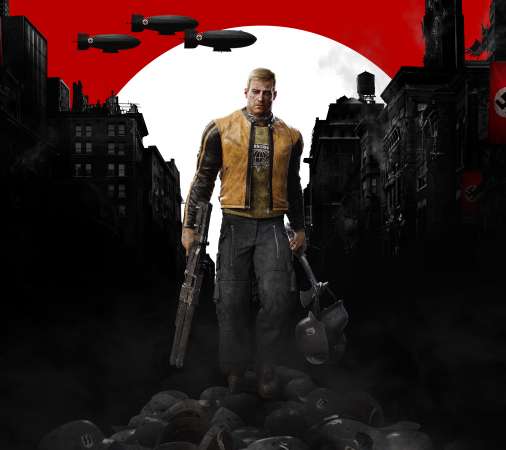 Wolfenstein 2: The New Colossus Mobile Horizontal fond d'cran