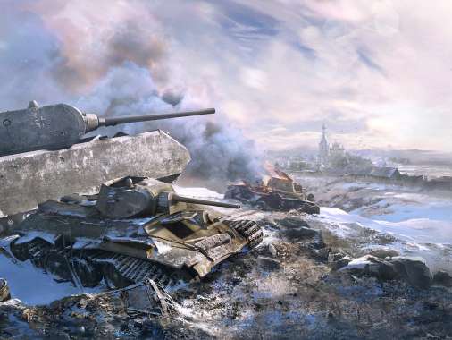 World of Tanks Mobile Horizontal fond d'cran