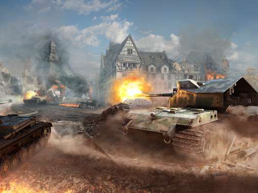 World of Tanks Mobile Horizontal fond d'cran