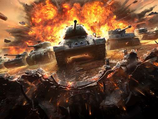 World of Tanks Mobile Horizontal fond d'cran