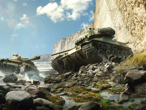 World of Tanks Mobile Horizontal fond d'cran