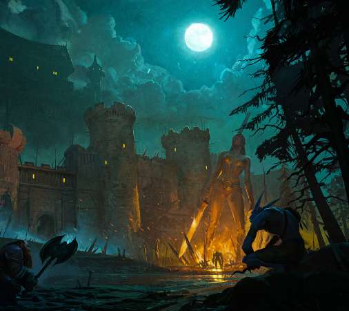 World of Warcraft fan art Mobile Horizontal fond d'cran