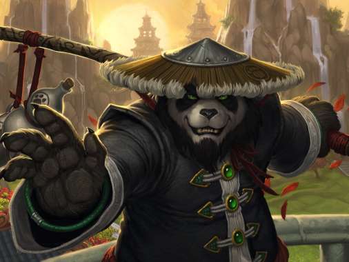 World of Warcraft: Mists of Pandaria Mobile Horizontal fond d'cran