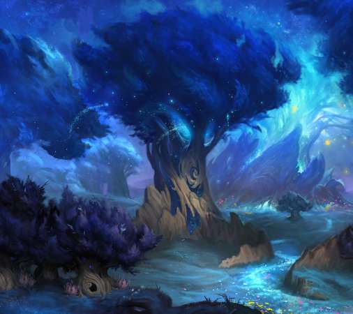 World of Warcraft: Shadowlands Mobile Horizontal fond d'cran